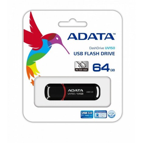 ADATA | UV150 | 64 GB | USB 3.0 | Black - 2
